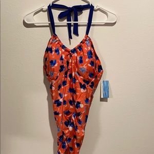 Clean Water Tankini Skirted Bottom Swimsuit